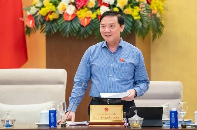 Phó Chủ tịch Quốc hội Nguyễn Khắc Định. (Ảnh: Media Quốc hội) Phó Chủ tịch Quốc hội Nguyễn Khắc Định. (Ảnh: Media Quốc hội)