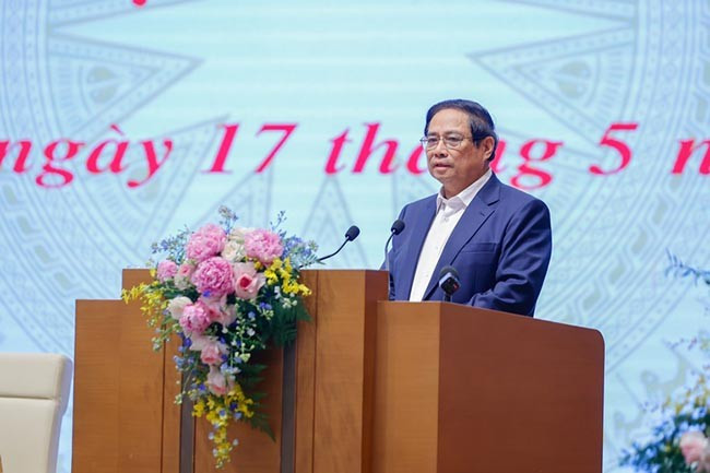 Thủ tướng Chỉnh phủ Phạm Minh Chính chủ trì Phiên họp lần thứ hai Ban Chỉ đạo của Chính phủ về phát triển khoa học, công nghệ, đổi mới sáng tạo, chuyển đổi số và Đề án 06 - Ảnh: VGP/Nhật Bắc Thủ tướng Chỉnh phủ Phạm Minh Chính chủ trì Phiên họp lần thứ hai Ban Chỉ đạo của Chính phủ về phát triển khoa học, công nghệ, đổi mới sáng tạo, chuyển đổi số và Đề án 06 - Ảnh: VGP/Nhật Bắc