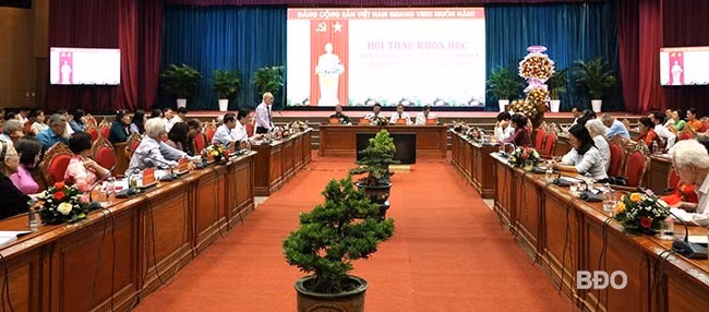 Quang cảnh Hội thảo. Ảnh: H.THU Quang cảnh Hội thảo. Ảnh: H.THU