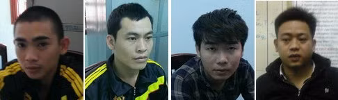 Các đối tượng liên quan vụ việc.