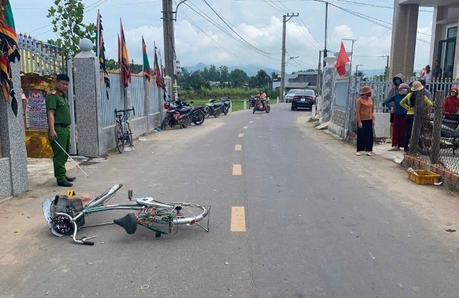 Hiện trường vụ tai nạn. Ảnh: CACC