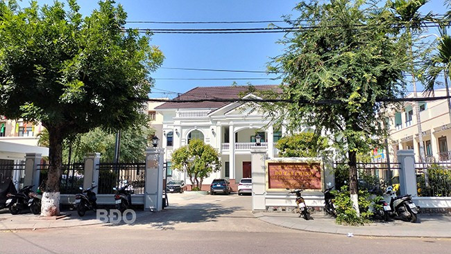 Trụ sở mới của Sở Tài chính hiện nay tại số 181 - 183 đường Lê Hồng Phong. Ảnh: T.SỸ Trụ sở mới của Sở Tài chính hiện nay tại số 181 - 183 đường Lê Hồng Phong. Ảnh: T.SỸ