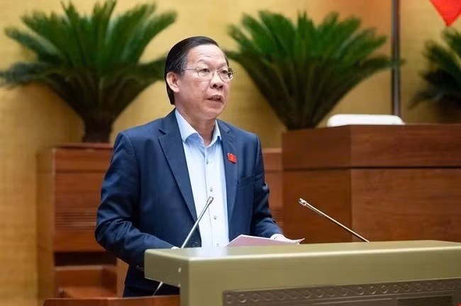 Chủ nhiệm Ủy ban Kinh tế và Tài chính Phan Văn Mãi.