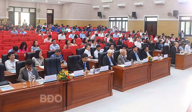 Quang cảnh hội thảo. Ảnh: HỒ ĐIỂM