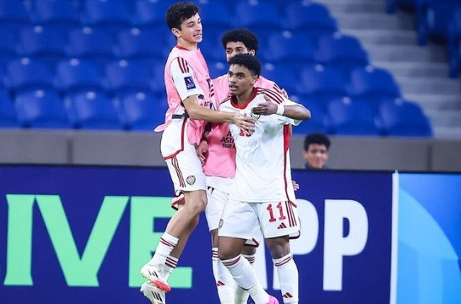 U17 UAE là đối thủ vừa sức với U17 Việt Nam. Ảnh: AFC