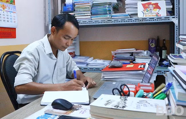 Nhà thơ Trần Quốc Toàn. Ảnh: K.VY