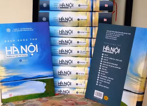 Bộ Bách khoa thư Hà Nội - phần Hà Nội mở rộng đã được hoàn thành. Bộ Bách khoa thư Hà Nội - phần Hà Nội mở rộng đã được hoàn thành.