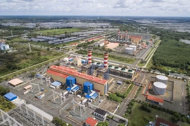 Cụm điện-khí-đạm Cà Mau. (Ảnh: PV/Vietnam+) Cụm điện-khí-đạm Cà Mau. (Ảnh: PV/Vietnam+)