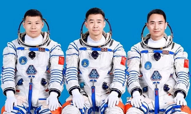 Phi hành đoàn Thần Châu-20. Ảnh: CMSA