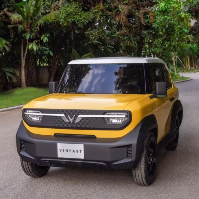 Vinfast VF3 sở hữu ngoại hình khỏe khoắn, hiện đại