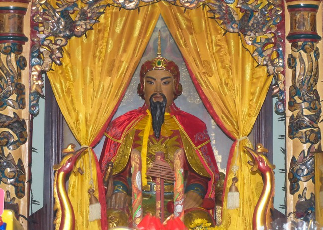 Tượng Đức Thánh Trần tại Đền thờ của Ngài. Ảnh: NGỌC NHUẬN Tượng Đức Thánh Trần tại Đền thờ của Ngài. Ảnh: NGỌC NHUẬN