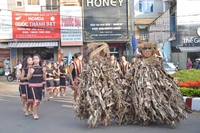 Lễ hội đường phố của đồng bào các dân tộc ở Pleiku