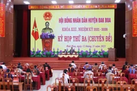 Hội đồng nhân dân huyện Đak Đoa tổ chức kỳ họp thứ ba