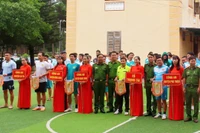 Mang Yang: 100 vận động viên tham gia giải bóng đá kỷ niệm ngày truyền thống lực lượng Công an nhân dân