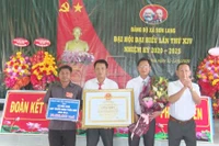 Xã Sơn Lang đạt chuẩn nông thôn mới