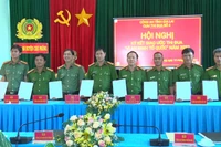 Cụm Thi đua số 4 Công an tỉnh Gia Lai ký kết giao ước thi đua "Vì an ninh tổ quốc"