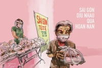 "Tan chảy" với tranh sơn dầu Trần Trung Lĩnh "Trong gian khó có điều ngọt ngào"