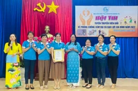 Phụ nữ thị trấn Phú Túc giành giải nhất Hội thi tuyên truyền viên giỏi
