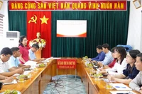 Đoàn công tác của Vụ Giáo dục Thể chất làm việc tại Gia Lai