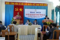 Đại hội chi hội Luật gia Sở Tư pháp
