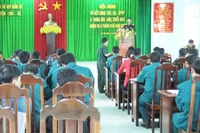 Chư Sê: Sơ kết công tác quốc phòng, quân sự địa phương 6 tháng đầu năm