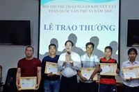 Trao thưởng Giải thể thao Người khuyết tật toàn quốc năm 2018