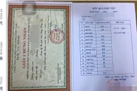 Khoe điểm con trên mạng: Những nguy hại khó lường