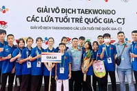 16 võ sĩ Gia Lai tranh tài ở Giải vô địch Taekwondo các lứa tuổi trẻ quốc gia