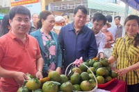 Phiên chợ nông sản an toàn huyện Đak Đoa: Mở rộng quảng bá, kết nối tiêu thụ sản phẩm