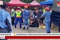 Malaysia: mưa lớn làm sạt lở đất vùi chết 12 người, 25 người mất tích