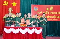 Binh đoàn 15 kết nghĩa với Bệnh viện Quân y 175