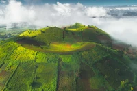 "Săn mây" trên núi lửa Chư Đang Ya