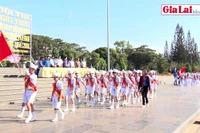 Thành đoàn Pleiku tổ chức Hội thi nghi thức Đội Thiếu niên tiền Phong Hồ Chí Minh