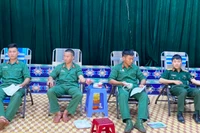 Hơn 150 cán bộ, chiến sĩ Lữ đoàn Tăng thiết giáp 273 hiến máu tình nguyện