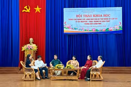 Hội thảo khoa học cấp bộ về nâng cao năng lực lãnh đạo của bí thư đảng ủy cấp xã ở Tây Nguyên