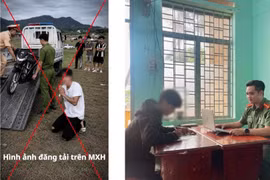Công an xã Ia Krái xử lý 1 trường hợp đăng tải video AI sai sự thật về lực lượng Công an