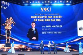 Doanh nhân Thái Như Hiệp vinh dự nhận Cúp Thánh Gióng năm 2026
