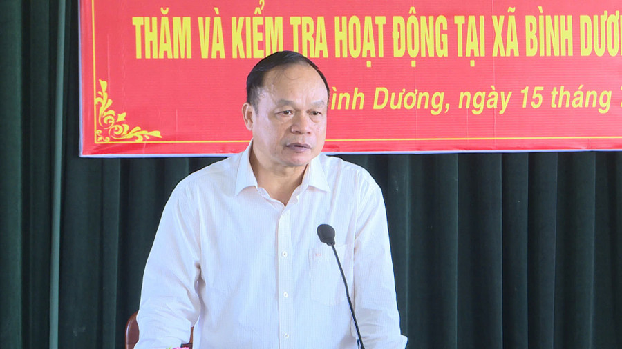 Phó Chủ tịch UBND tỉnh Dương Mah Tiệp phát biểu tại buổi làm việc. Ảnh: Ksor Tuối Phó Chủ tịch UBND tỉnh Dương Mah Tiệp phát biểu tại buổi làm việc. Ảnh: Ksor Tuối