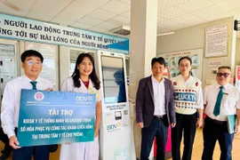 BIDV Chi nhánh Phố Núi bàn giao Kiosk y tế thông minh cho Trung tâm Y tế Chư Prông.