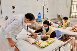 Bệnh viện Đa khoa Trung tâm tỉnh Gia Lai tổ chức chương trình khám bệnh từ thiện cho trẻ em.