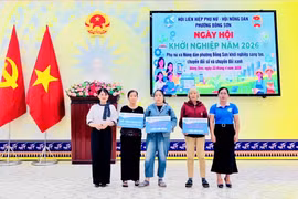 Sôi nổi Ngày hội khởi nghiệp phường Bồng Sơn năm 2026.