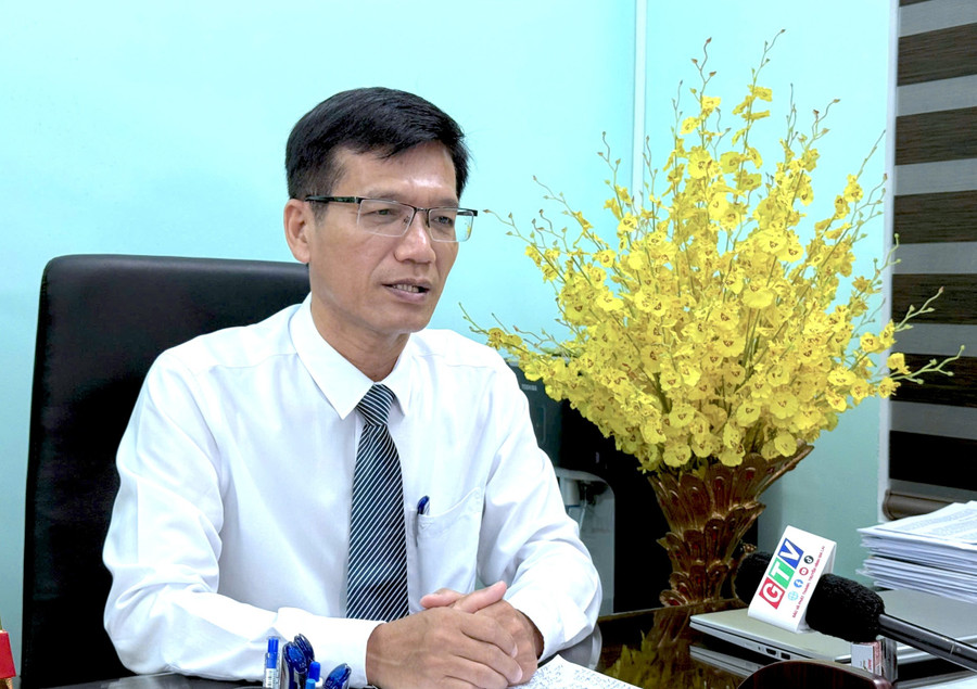 Đồng chí Hồ Xuân Ánh-Tỉnh ủy viên, Tổng Biên tập Báo và phát thanh, truyền hình Gia Lai. Ảnh: Mộc Trà z6952887869055-ddc0e51dcc564c273747e732b6178f40.jpg