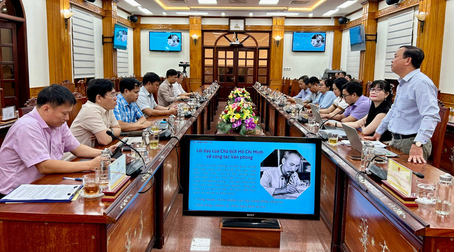 Quang cảnh buổi tập huấn. Ảnh: Nhật Trường hinh-1.jpg