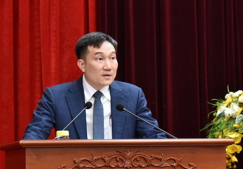 Tổ công tác do Ủy viên Ban Thường vụ Tỉnh ủy, Phó Chủ tịch Thường trực UBND tỉnh Nguyễn Tuấn Anh làm Tổ trưởng. Ảnh: Đ.T dong-chi-nguyen-tuan-anh-phat-bieu-nhan-nhiem-vu-anh-dt-8951.jpg
