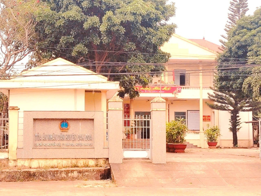 TAND huyện Đak Đoa (cũ)-nơi Hưng làm Chánh án. Ảnh: Văn Ngọc tand-huyen-dak-doa-cu-noi-hung-lam-chanh-an-anh-van-ngoc.jpg