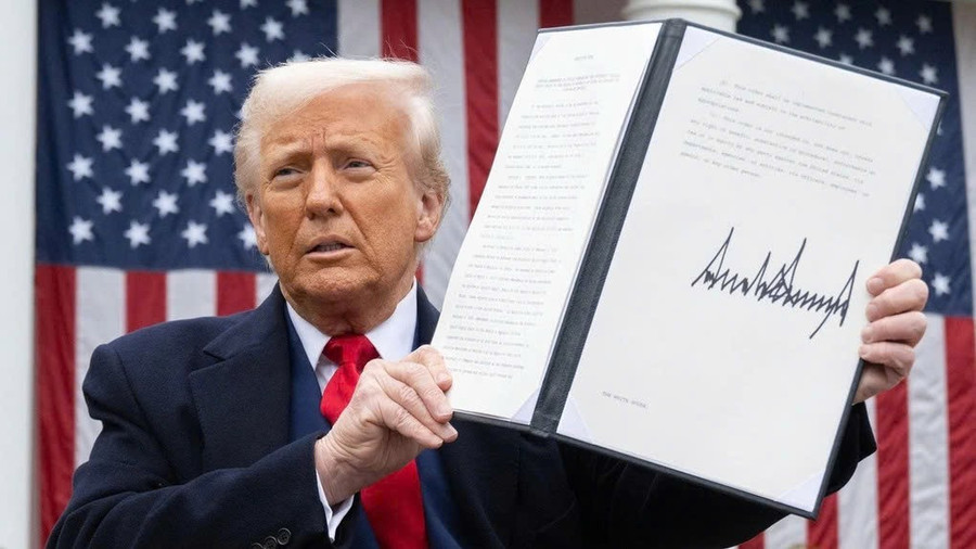 Tổng thống Mỹ Donald Trump. Ảnh: AFP/Nguồn: dantri.com.vn z6789148413322-4cc643328f0e64ace194d0bcc1c7d38f.jpg
