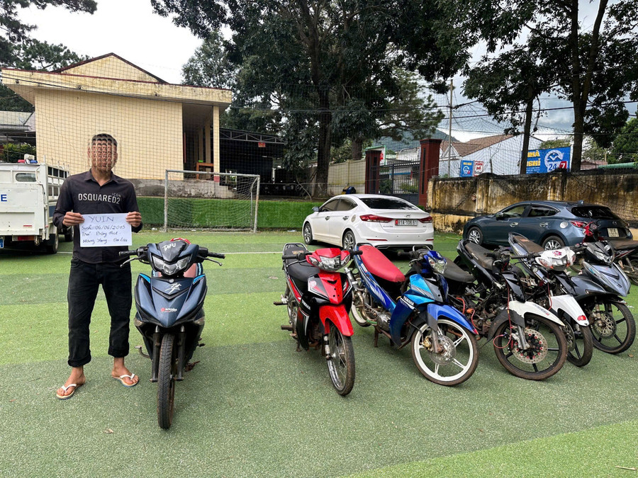 6 đối tượng tham gia đua xe, gây rối trật tự công cộng. Ảnh: ĐVCC img-8651.jpg