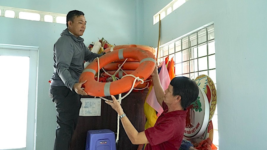 Chính quyền các địa phương trong tỉnh đang chuẩn bị ứng phó với diễn biến bất lợi từ cơn bão số 12. Ảnh: Trọng Lợi cong-tac-ung-pho-voi-dien-bien-bat-loi-tu-con-bao-fengshen-tren-bien-dong-duoc-chinh-quyen-cac-dia-phuong-trong-tinh-chuan-bi-tu-som-anh-trong-loi.jpg