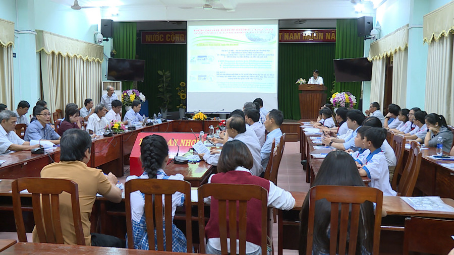 Quang cảnh hội nghị khởi động dự án 4.2 và dự án 5.2 ABC thuộc Chương trình hợp tác Việt-Pháp. Ảnh: Minh Hoàng khoi-dong-du-an-42-va-du-an-52-abc-thuoc-chuong-trinh-hop-tac-viet-phap.jpg