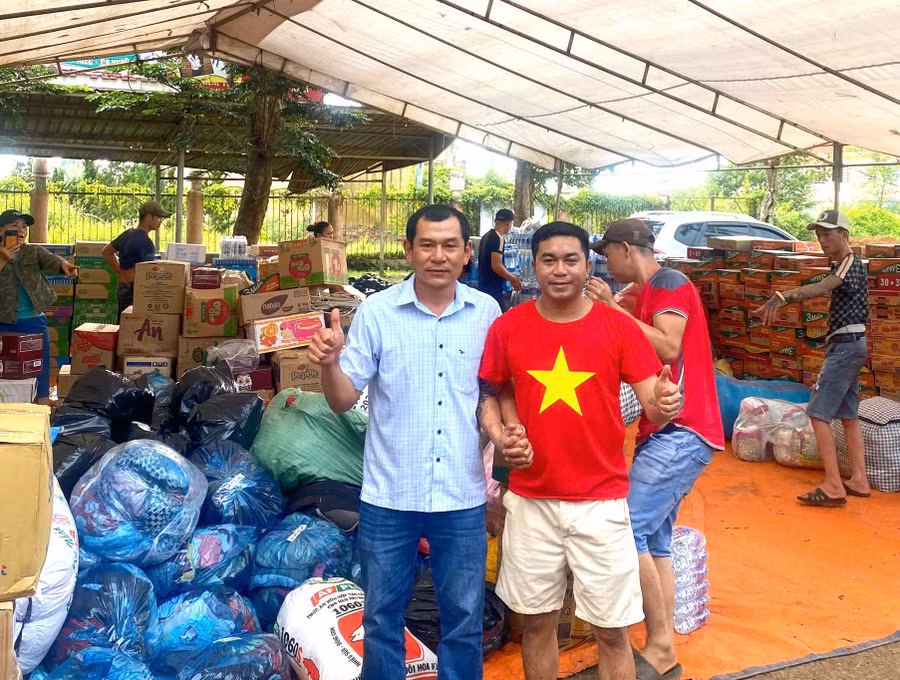 Gia Lai tiếp nhận ủng hộ của các cơ quan, đơn vị, tập thể, cá nhân và doanh nghiệp ủng hộ đồng bào các tỉnh phía Bắc bị thiệt hại do cơn bão số 3 gây ra Ảnh Ngọc Anh.jpg